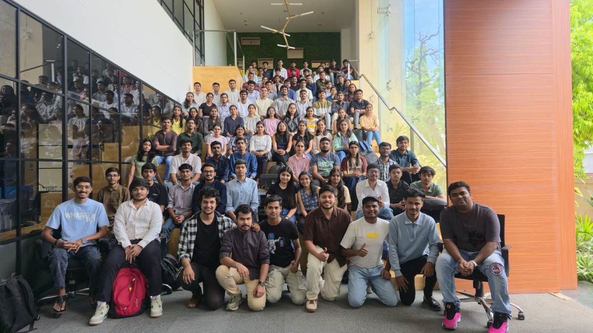Group photo of attendees at GitHub Copilot Dev Days, Winjit Technologies Nashik